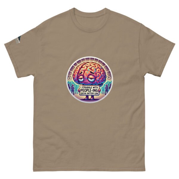 Strugglezz- I Struggle with People-ing Unisex classic tee - Image 5