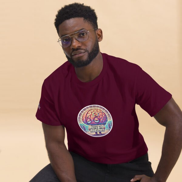 Strugglezz- I Struggle with People-ing Unisex classic tee - Image 2