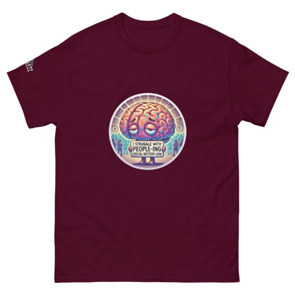 Strugglezz- I Struggle with People-ing Unisex classic tee - Image 8