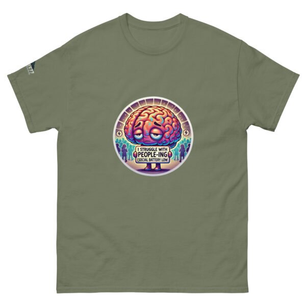 Strugglezz- I Struggle with People-ing Unisex classic tee - Image 13