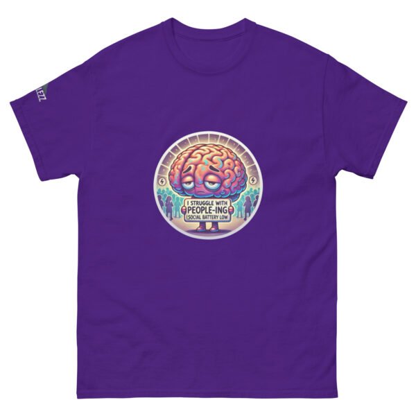 Strugglezz- I Struggle with People-ing Unisex classic tee - Image 11
